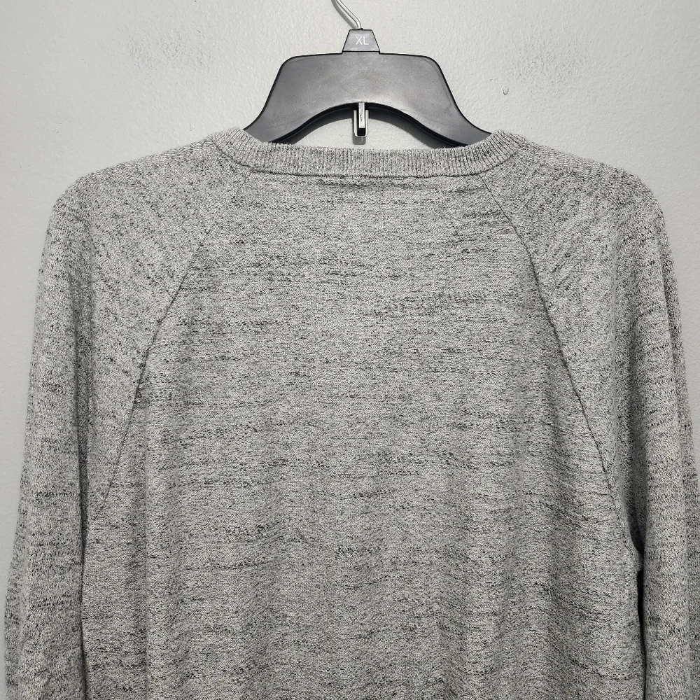 J.crew mercantile men's pullover crew neck sweater size large gray